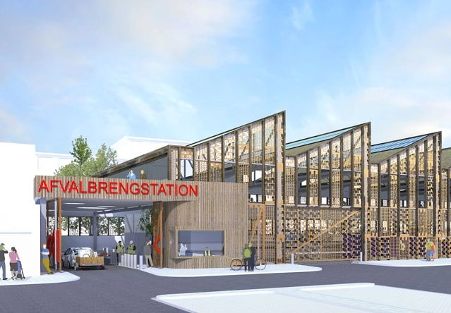 Afvalbrengstation Den Haag: energie- en waterneutraal