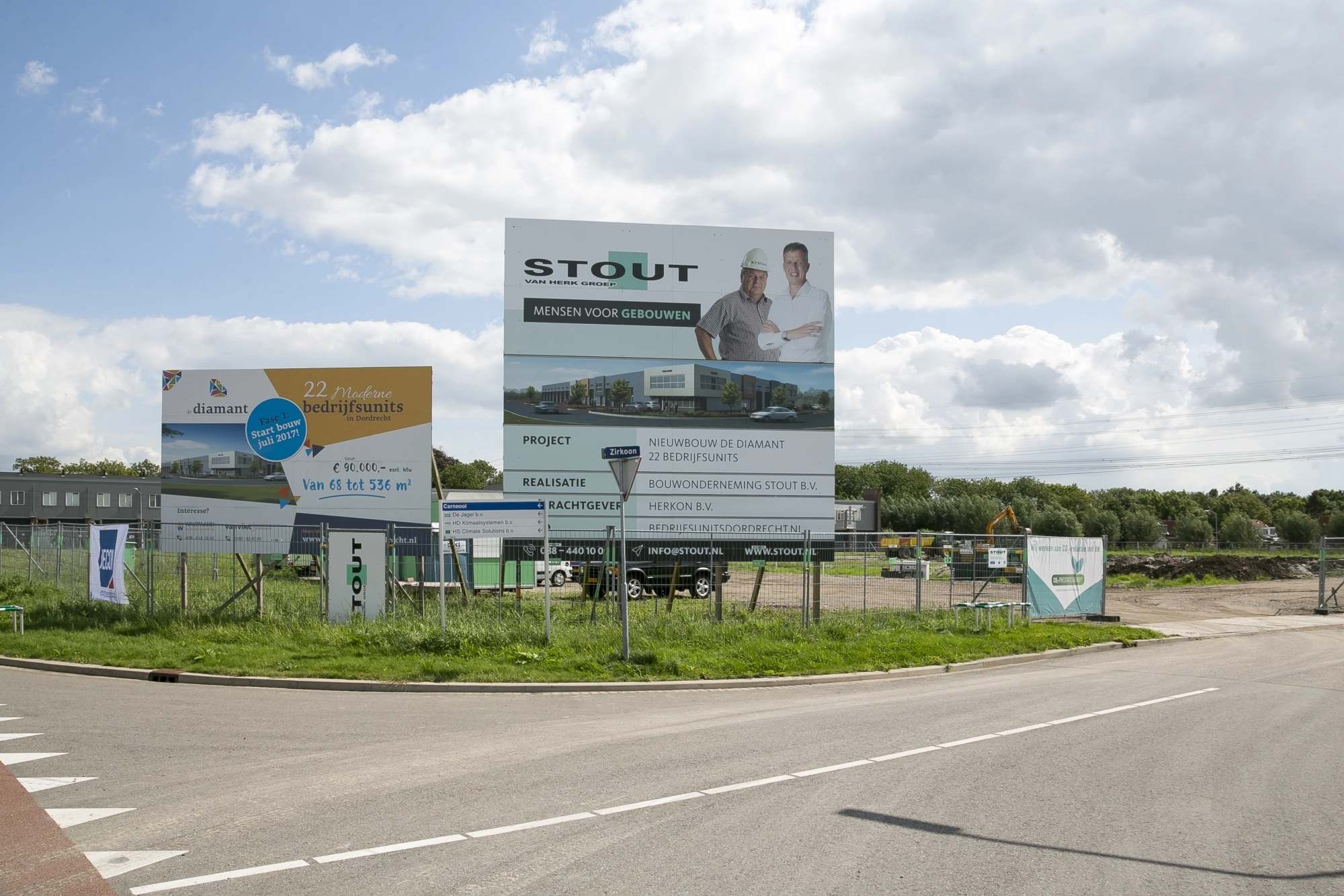 Bouwonderneming Stout pakt CO₂ aan op de bouwplaats