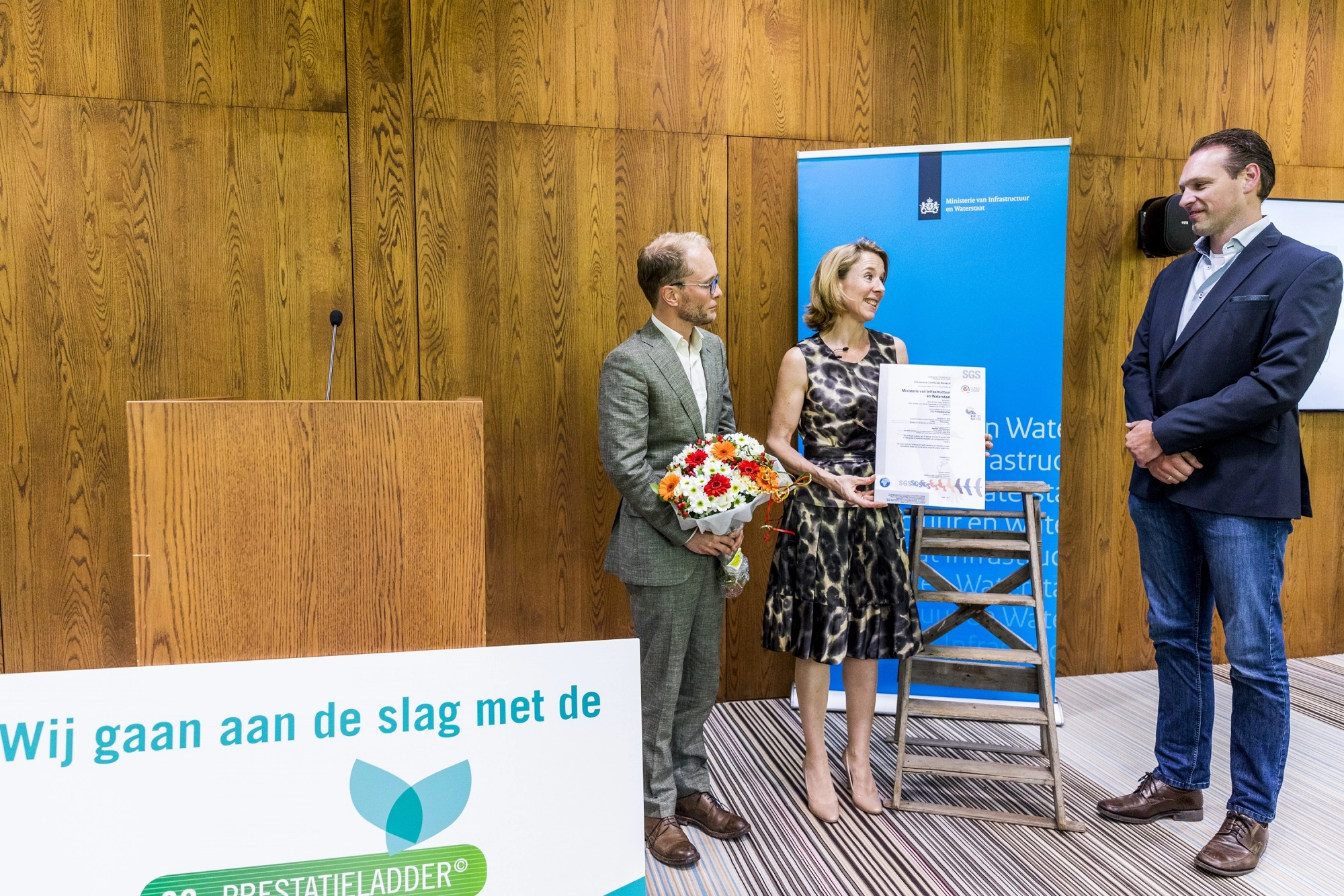 Ministerie van Infrastructuur en Waterstaat stijgt op CO₂-Prestatieladder