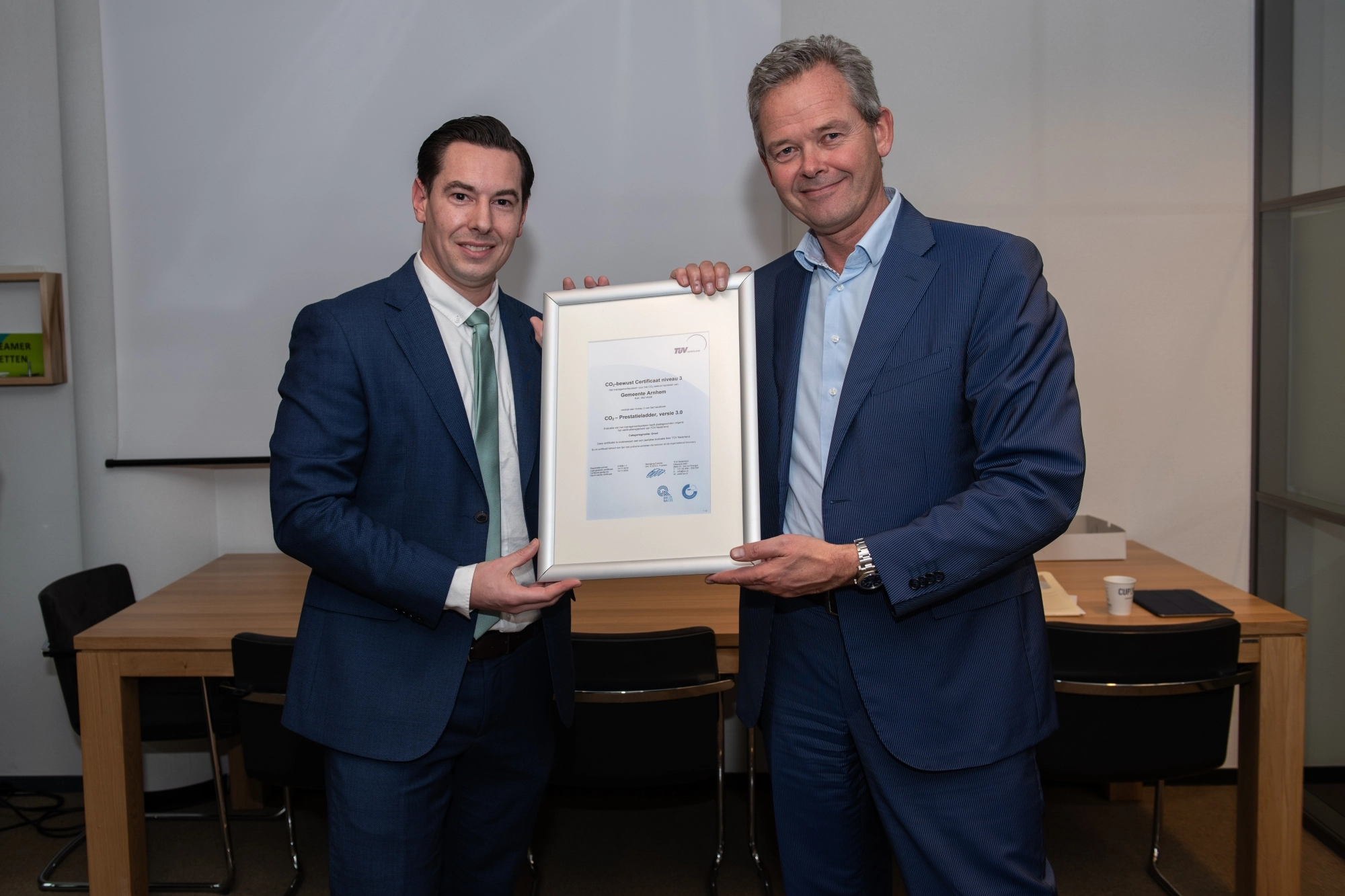 Gemeente Arnhem vervult voorbeeldfunctie in duurzaamheid met de CO₂-Prestatieladder